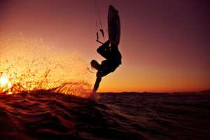 Kiteboarding, Pohnpei, Federated States of Micronesia (FSM)