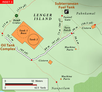 Lenger Island Eco-Adventure Map Guide Inset Map 3