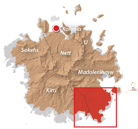 Southern Madolenihmw Locator