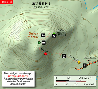 (Central) Madolenihmw Eco-Adventure Map Guide Inset Map 2 (Dolen Merewi)
