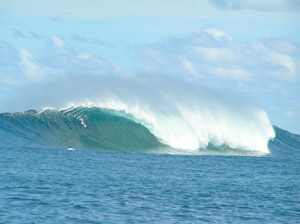 Mwahnd Pass break, Pohnpei, Federated States of Micronesia (FSM) - Photo courtesy of Pohnpei Surf Club
