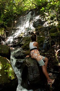 Pohn Pillap Waterfall, Pohnpei, Federated States of Micronesia (FSM)