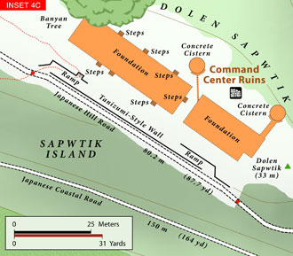 Lenger Island Eco-Adventure Map Guide Inset Map 4C