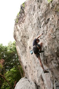 Climbing the Adam's Apple, Sokehs Island, Federated States of Micronesia (FSM)