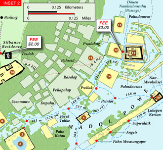 Temwen Vicinity Inset Map 2 (Nan Madol)