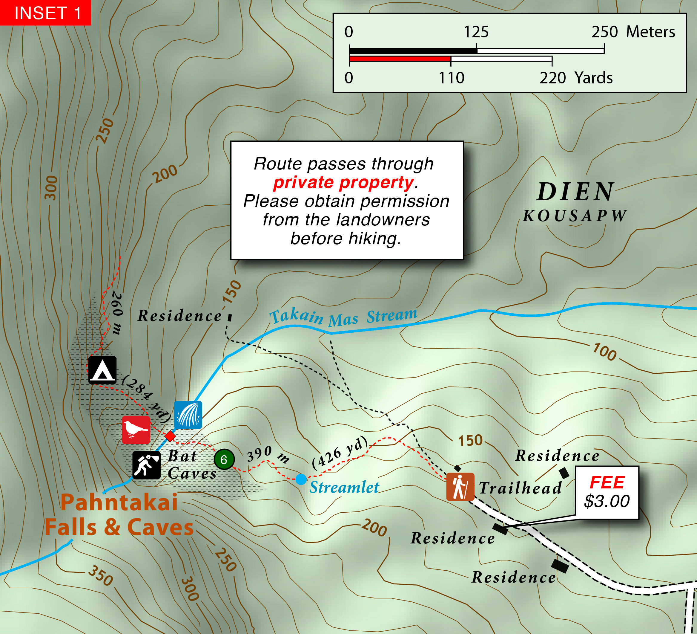 U & Northern Madolenihmw Inset Map 1