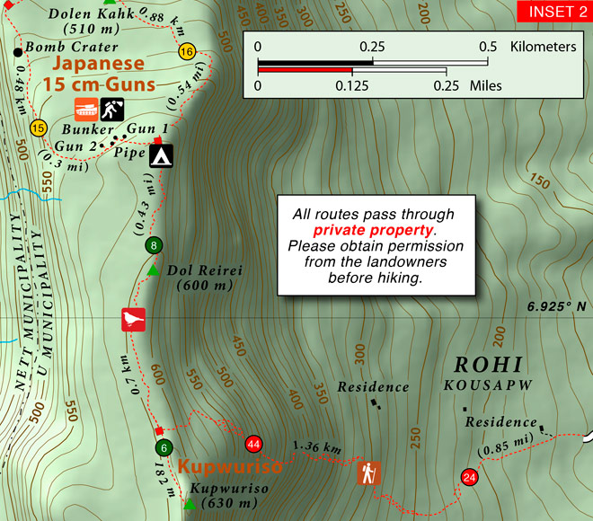 U & Northern Madolenihmw Inset Map 2