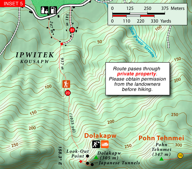 U & Northern Madolenihmw Inset Map 5