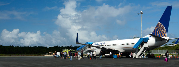 United Airlines on Pohnpei