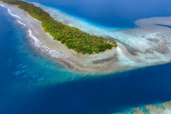 Imwen Sapw Island and channel entrance (PC: Marlin Lee Ling)