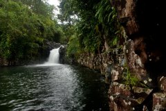 Lehnpaipohn Waterfall, Pwoaipwoai, Kitti, Pohnpei, Micronesia