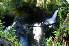 Upper Liduduhniap Waterfall, Nanipil, Nett, Pohnpei, Micronesia