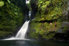 Six Waterfalls hike, Salapwuk, Kitti